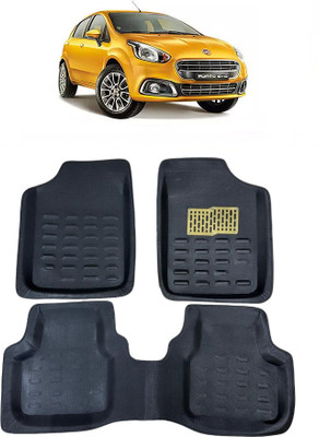 ARNEJA Polyutherine 3D Mat For  Fiat Punto Evo(Black)