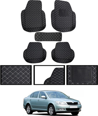 MSNP Leatherite Standard Mat For  Skoda Laura(Black)