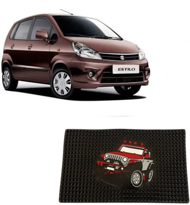 Arnejaa Rubber Standard Mat For  Maruti Suzuki Zen Estilo(Black)