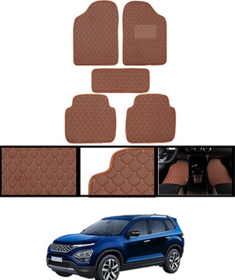 ABJD Leatherite Standard Mat For  Tata Safari(Orange)