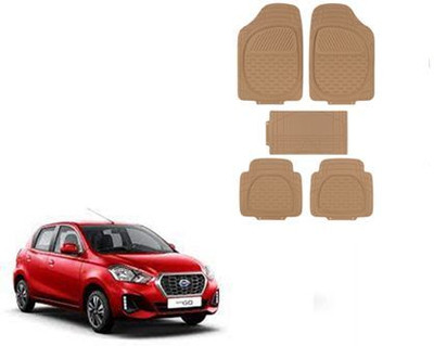 Autorepute Rubber Standard Mat For  Nissan Universal For Car(Beige)