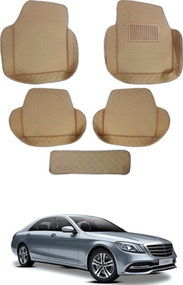 MATIES Leatherite 7D Mat For  Mercedes Benz S560 Maybach(Beige)