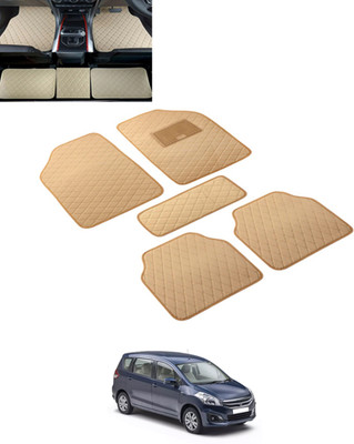 MSNP Leatherite Standard Mat For  Universal For Car(Beige)