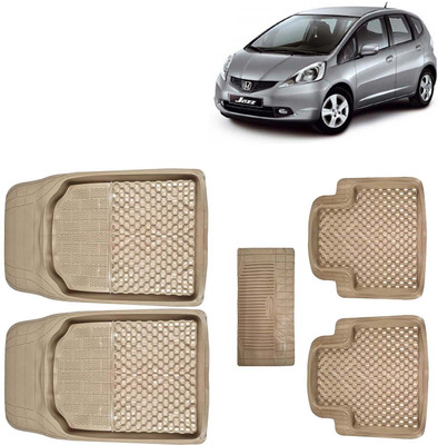 Kingsway PVC Tray Mat For  Honda Jazz(Beige)