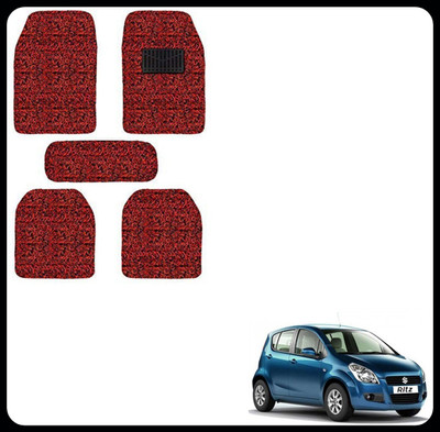 SEMAPHORE PVC, Rubber Standard Mat For  Maruti Ritz(Red, Black)