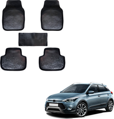 SS FOR YOUR SMART NEEDS Vinyl Standard Mat For  Hyundai i20(Black)