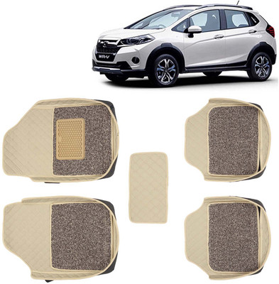 Kingsway Leatherite 7D Mat For  Honda WRV(Beige)