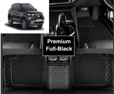 Footsace Leather 7D Mat For  Hyundai Creta(Black)