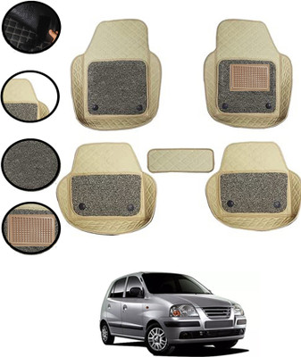 AYW Leatherite 7D Mat For  Hyundai Universal For Car(Beige)