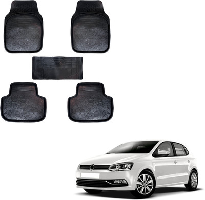 SS FOR YOUR SMART NEEDS Vinyl Standard Mat For  Volkswagen Ameo(Black)