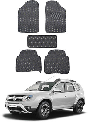 MATIES Leatherite Standard Mat For  Renault Duster(Black)