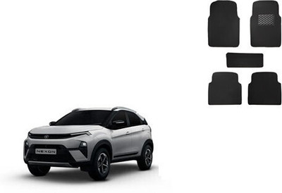 Autorepute Leather Standard Mat For  Tata Nexon(Black)