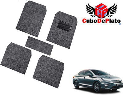 CuboDePlato PVC, Nylon Standard Mat For  Honda New City(Grey)