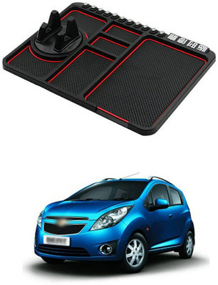 LOVMOTO Plastic Tray Mat For  Chevrolet Beat(Multicolor)
