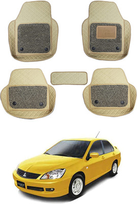 MATIES Leatherite 7D Mat For  Mitsubishi Universal For Car(Beige)