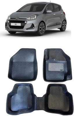 arneja trading company Polyutherine 5D Mat For  Hyundai i10(Black)