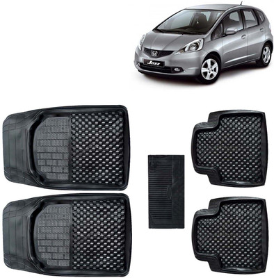 Kingsway PVC Tray Mat For  Honda Jazz(Black)