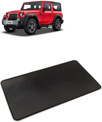 Arnejaa Rubber Standard Mat For  Mahindra Thar(Black)