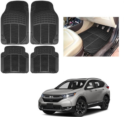 ROSHNEER ENTERPRISES Rubber Standard Mat For  Honda CRV(Black)