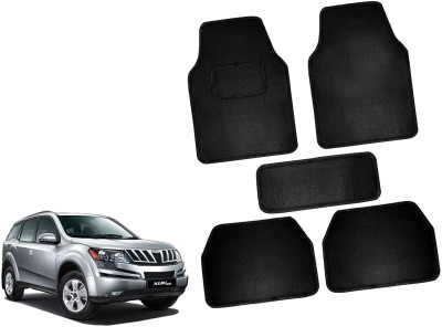 AUTO PEARL Polyester Standard Mat For  Mahindra XUV 500(Black)