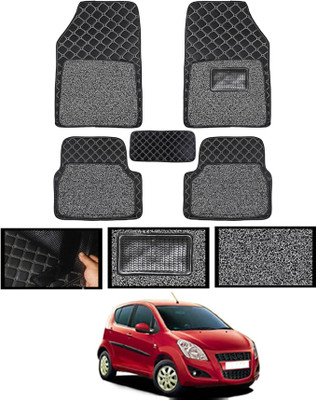 MATIES Leatherite 7D Mat For  Maruti Suzuki Ritz(Black)