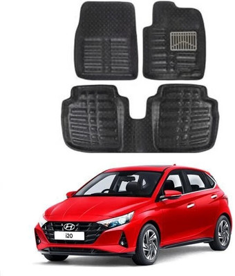 arneja trading company Polyutherine 3D Mat For  Hyundai i20(Black)