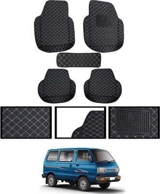 AYW Leatherite 7D Mat For  Maruti Suzuki Omni(Black)