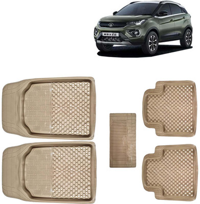 Kingsway PVC Tray Mat For  Tata Nexon(Beige)