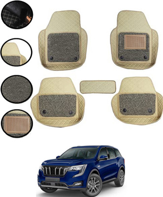 AYW Leatherite 7D Mat For  Mahindra Universal For Car(Beige)