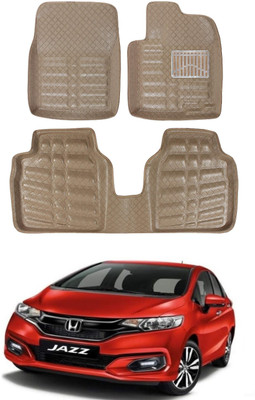ARNEJA Polyutherine 3D Mat For  Honda Jazz(Beige)