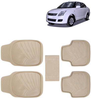 Kingsway PVC Tray Mat For  Maruti Suzuki Swift Dzire(Beige)