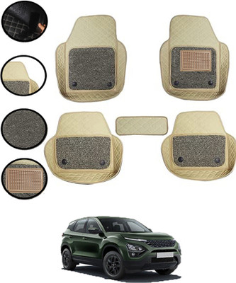 MATIES Leatherite 7D Mat For  Tata Universal For Car(Beige)