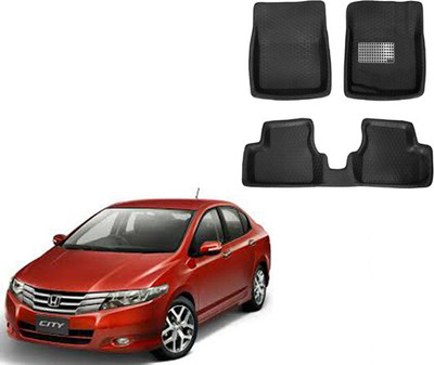 Autorepute PVC 5D Mat For  Honda City(Black)