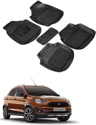 ARNEJA Leatherite 7D Mat For  Ford Freestyle(Black)