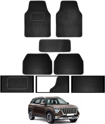 MSNP Fabric Standard Mat For  Hyundai Alcazar(Black)