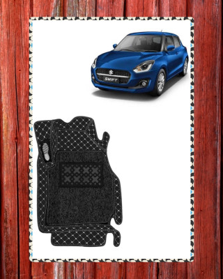 KUNTAIL C Leather 7D Mat For  Maruti Suzuki Swift(Black)