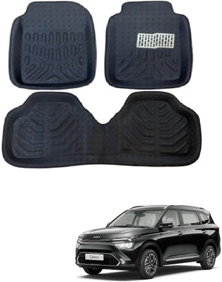 ROSHNEER ENTERPRISES PVC 3D Mat For  Kia Carens (6 Seater)(Black)