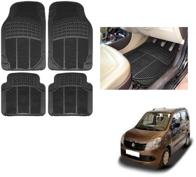 ROSHNEER ENTERPRISES Rubber Standard Mat For  Maruti WagonR(Black)