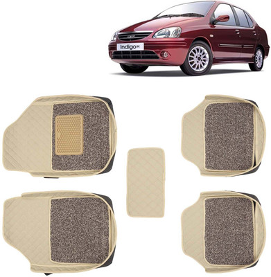 Kingsway Leatherite 7D Mat For  Tata Indigo(Beige)