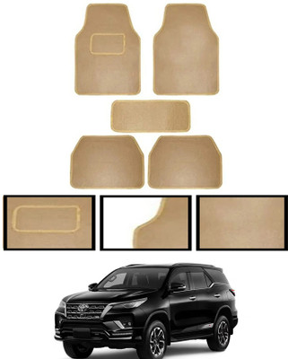 MATIES Fabric Standard Mat For  Toyota Fortuner(Beige)