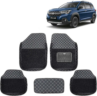 Kingsway Leatherite 7D Mat For  Maruti Suzuki XL6(Black)