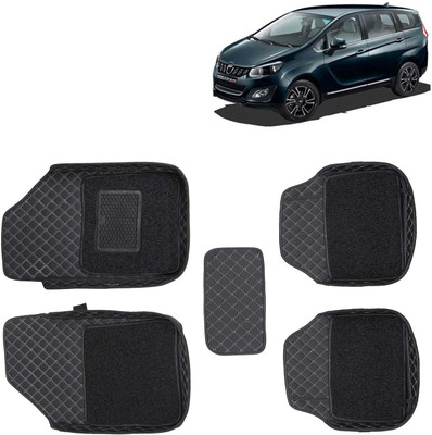 Kingsway Leatherite 7D Mat For  Mahindra Marazzo(Black)