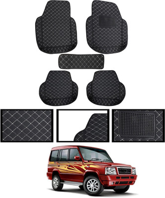 MSNP Leatherite Standard Mat For  Tata Sumo(Black)