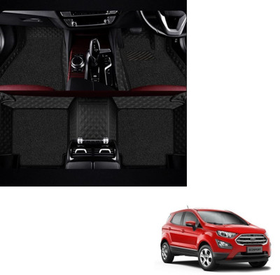 Autoclow Leatherite 7D Mat For  Ford Ecosport(Black, Black)