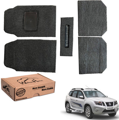 WolkomHome PVC Standard Mat For  Universal For Car(Black)