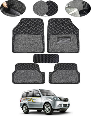 MSNP Leatherite 7D Mat For  Tata Sumo Grande(Black)