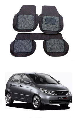 ARNEJA Leatherite 7D Mat For  Tata Indica Vista(Black)