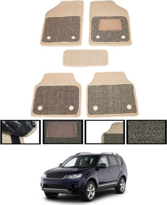 MATIES Leatherite 7D Mat For  Mitsubishi Outlander(Beige)