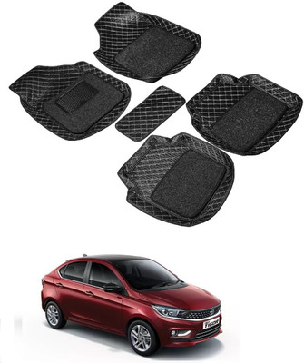 Autocom Leatherite 7D Mat For  Tata Tigor(Black)