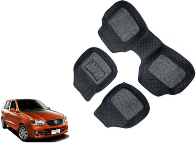 AUTO PEARL Leatherite 7D Mat For  Maruti Alto K10(Black)